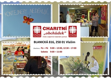 Svěží květen v našem Charitním "obchůdku"