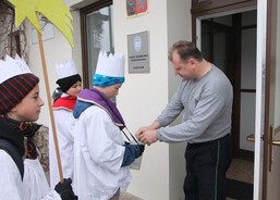 Tříkrálová sbírka Vlašim 6 - 2016