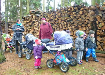 Výlet do přírody s krmením zvířat