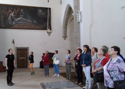 F - prohlídka kláštera Milevsko