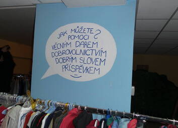 Únorové zprávy z Charitního "obchůdku" 