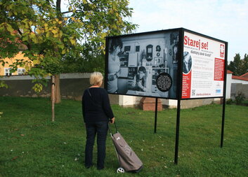 Ve Vlašimi měli lidé možnost shlédnout unikátní výstavu fotografií Starej se!