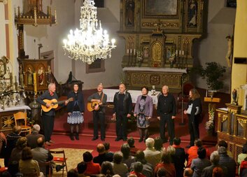 Spirituál kvintet zahrál k oslavám 25 let FCH Vlašim