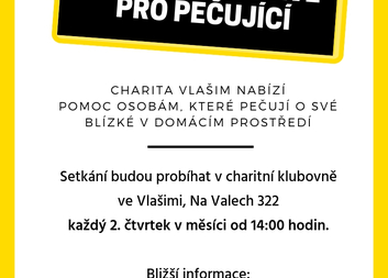 Farní charita Vlašim rozšiřuje nabídku pomoci pečujícím rodinám.