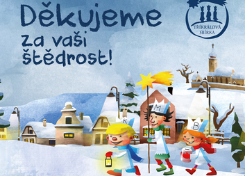 Poděkování za Tříkrálovou sbírku 2019