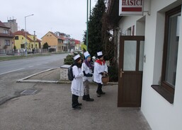 Tříkrálová sbírka Vlašim 4 - 2016