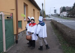 Tříkrálová sbírka Vlašim 7 - 2016