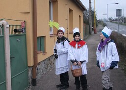 Tříkrálová sbírka Vlašim 8 - 2016