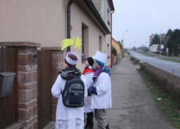 Tříkrálová sbírka Vlašim 11 - 2016