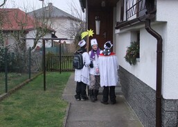 Tříkrálová sbírka Vlašim 15 - 2016