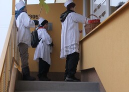 Tříkrálová sbírka Vlašim 18 - 2016