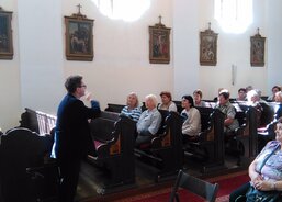 D - interiér kostela sv. Václava