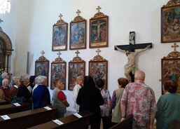 B -prohlídka kostela sv. Františka z Asisi - Votice