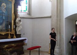 E - opatská kaple v milevském klášteře