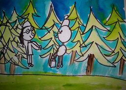 Barbora - Budu je vodit na vycházku