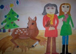 Barbora-Až budu velká, chtěla bych založit útulek pro opuštěná nebo zraněná zvířata. O Vánocích bych pořádala koncerty a tím bych vybrala peníze, také