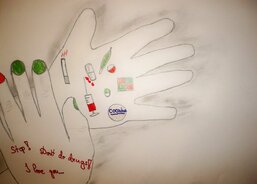 Dominika - Zastavit výrobu drog.