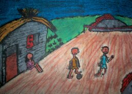 Lucie - Až budu velká, chtěla bych být doktorka a pomáhat dětem v Africe.