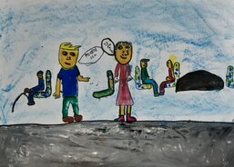 II. Horálek Josef; Pomoc v autobuse