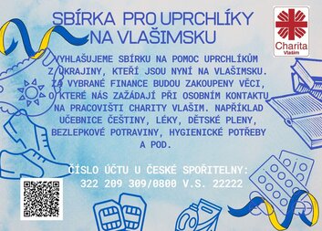 Pomoc Ukrajině na Vlašimsku!
