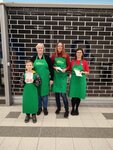 sbírka Tesco listopad večer