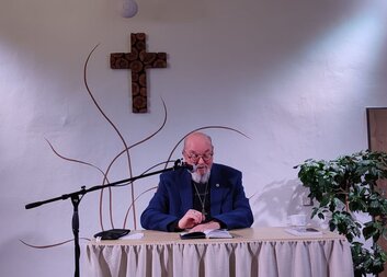 Max Kašparů v Literárním klubu ve Vlašimi