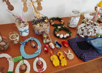 Velikonoční jarmark pro Charitu Vlašim