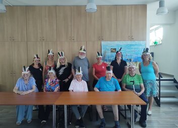 Letní nakouknutí do Denního stacionáře u kapličky