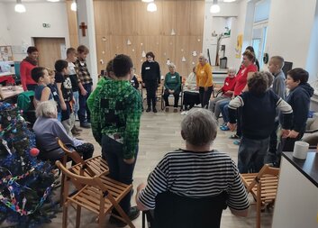 První Vánoce ve stacionáři